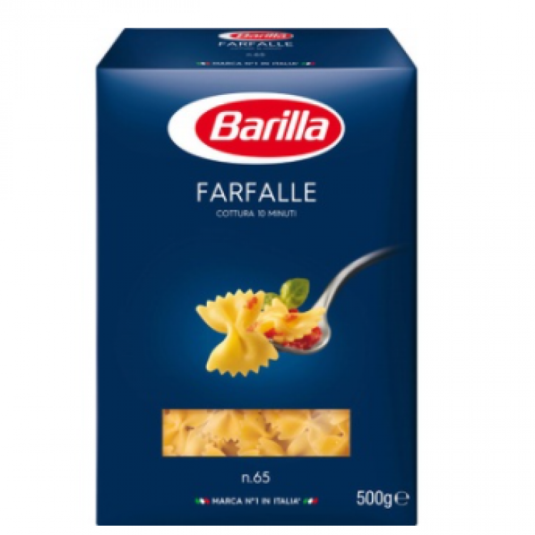 Макарони Barilla Farfalle №65, 500г - image-0